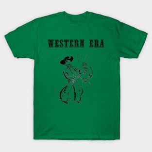 Western Era - Cowboy Calling Lunch T-Shirt